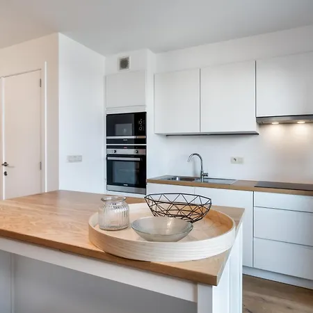 Apartmán Espresso Duplex App Aan Zee Met Terras & Parking De Haan